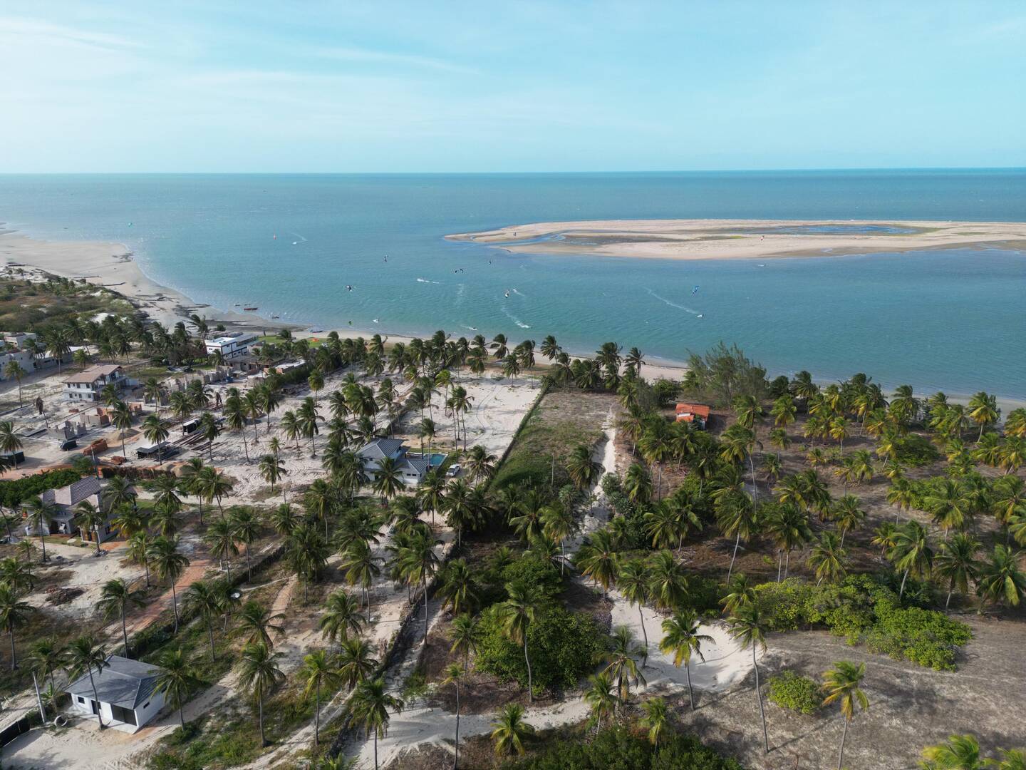 Terreno 1000m² Frente mar na Ilha do Guajiru Beach, PRÓXIMO Hura Beach